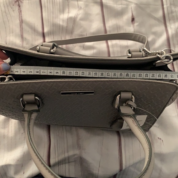 NWT Nine West "You and Me" Gray Handbag/Shoulder Bag - Picture 14 of 14